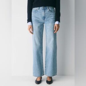 Aritzia Denim Forum The Farrah Hi-Rise Wide Jean Womens Size 27